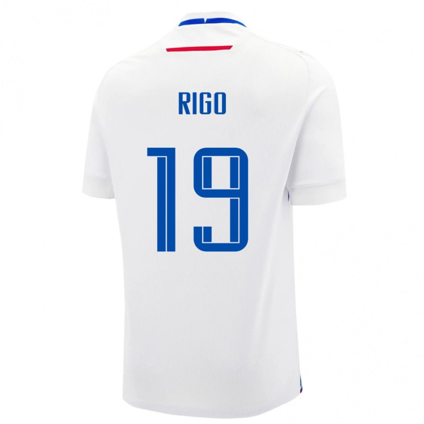 Danxen Kid Slovakia Tomas Rigo #19 White Away Jersey 24-26 T-Shirt