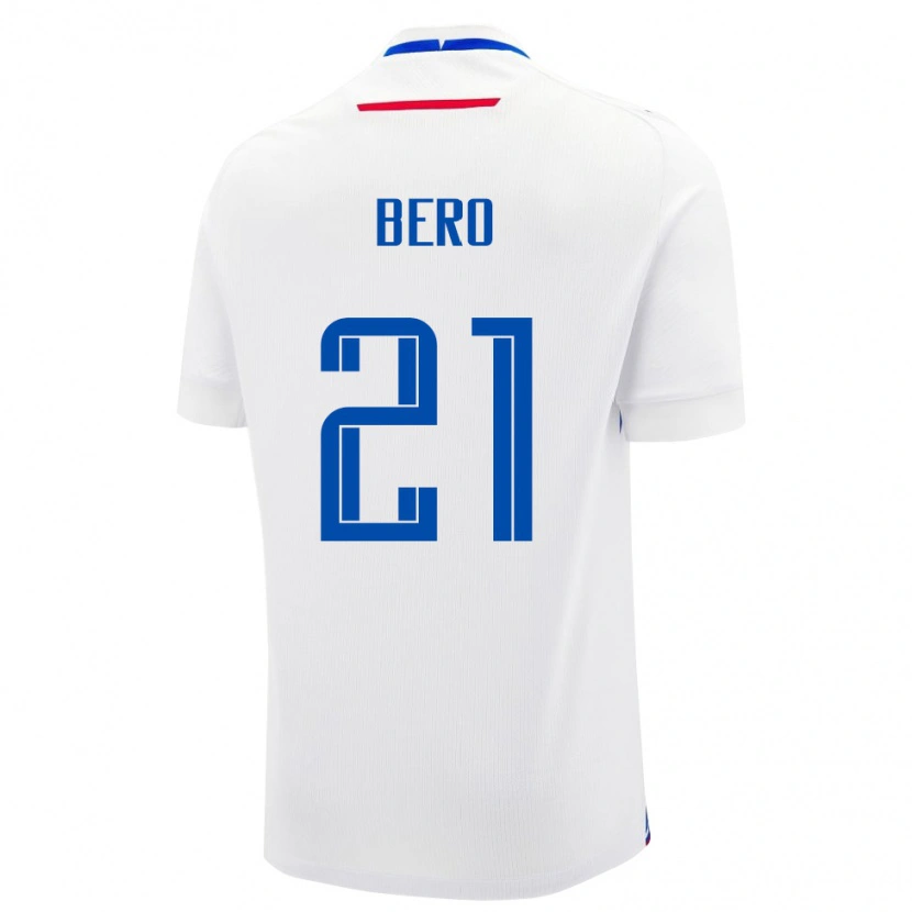 Danxen Kid Slovakia Matus Bero #21 White Away Jersey 24-26 T-Shirt