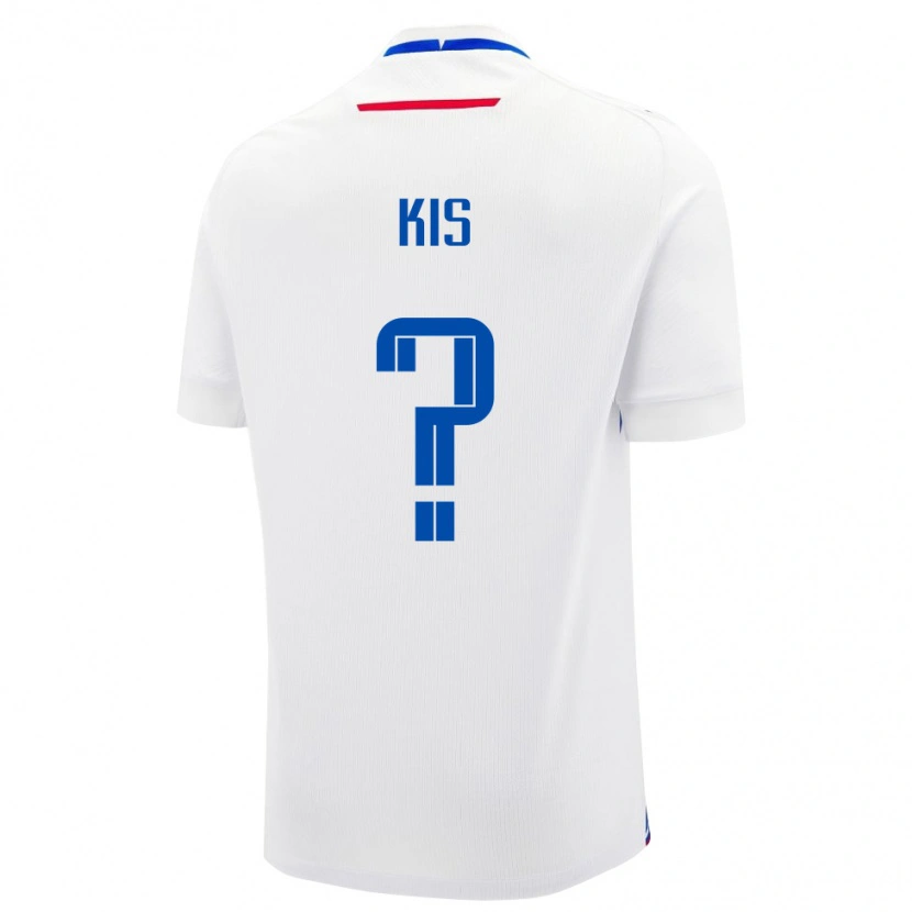 Danxen Kid Slovakia Alex Kis #0 White Away Jersey 24-26 T-Shirt