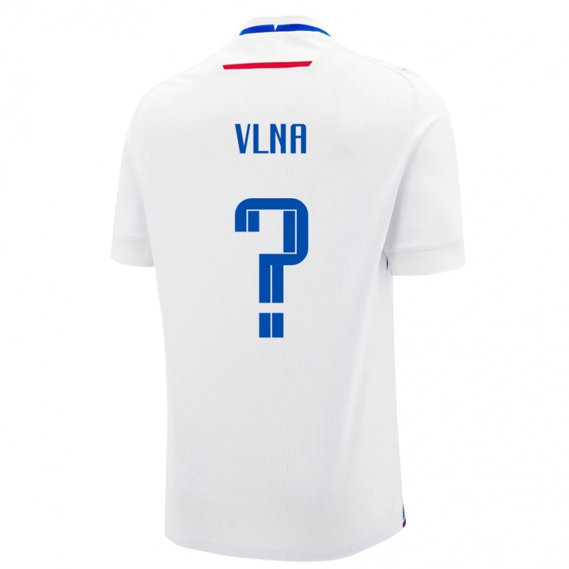 Danxen Kid Slovakia Simon Vlna #0 White Away Jersey 24-26 T-Shirt