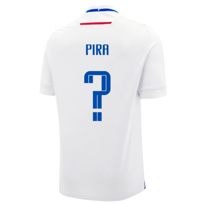 Danxen Kid Slovakia Jakub Pira #0 White Away Jersey 24-26 T-Shirt