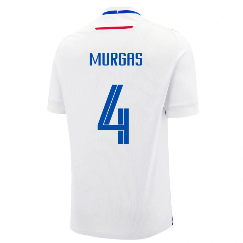 Danxen Kid Slovakia Jan Murgas #4 White Away Jersey 24-26 T-Shirt