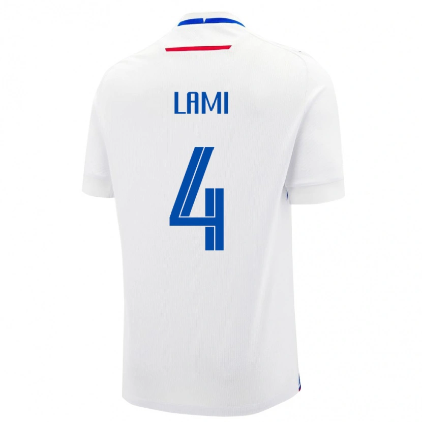 Danxen Kid Slovakia Adam Lami #4 White Away Jersey 24-26 T-Shirt