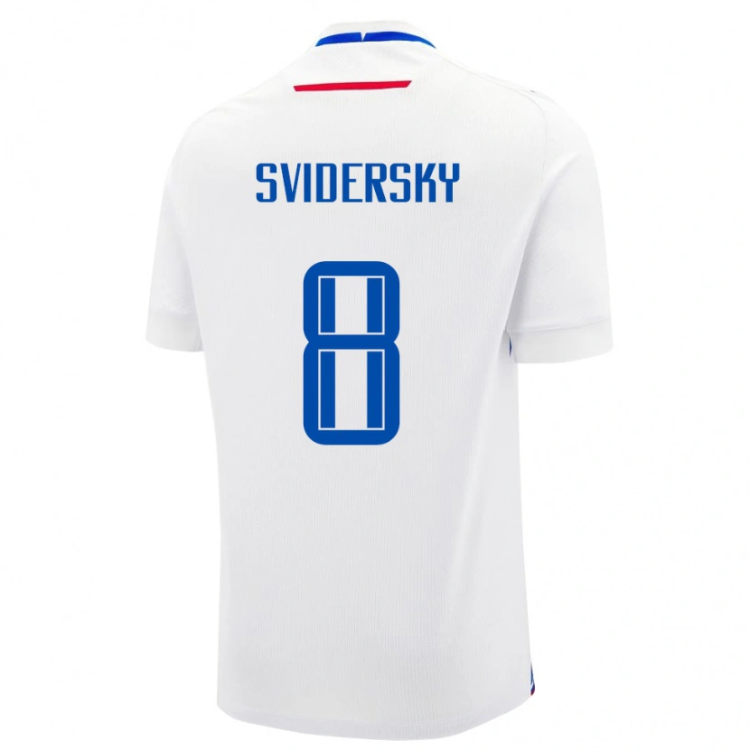 Danxen Kid Slovakia Martin Svidersky #8 White Away Jersey 24-26 T-Shirt