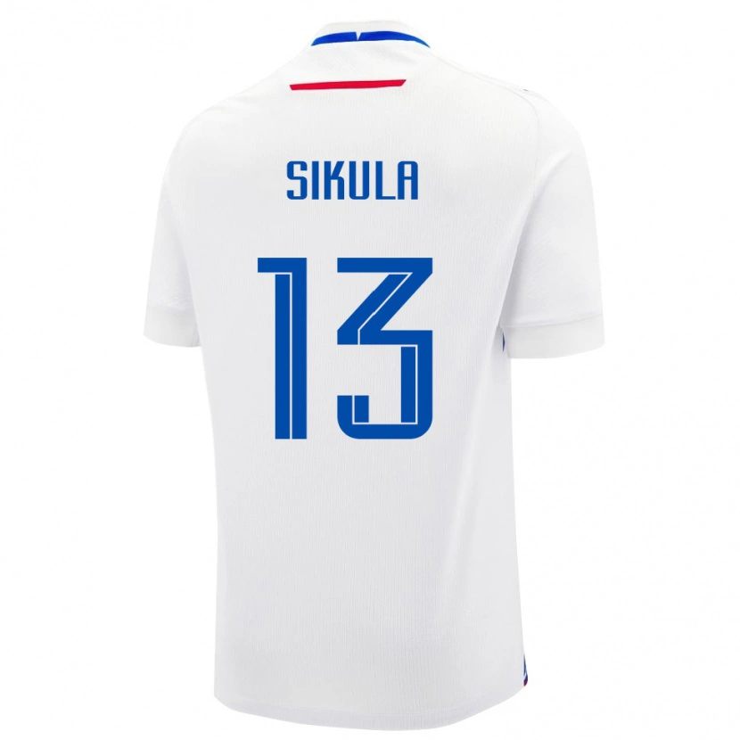 Danxen Kid Slovakia Nicolas Sikula #13 White Away Jersey 24-26 T-Shirt