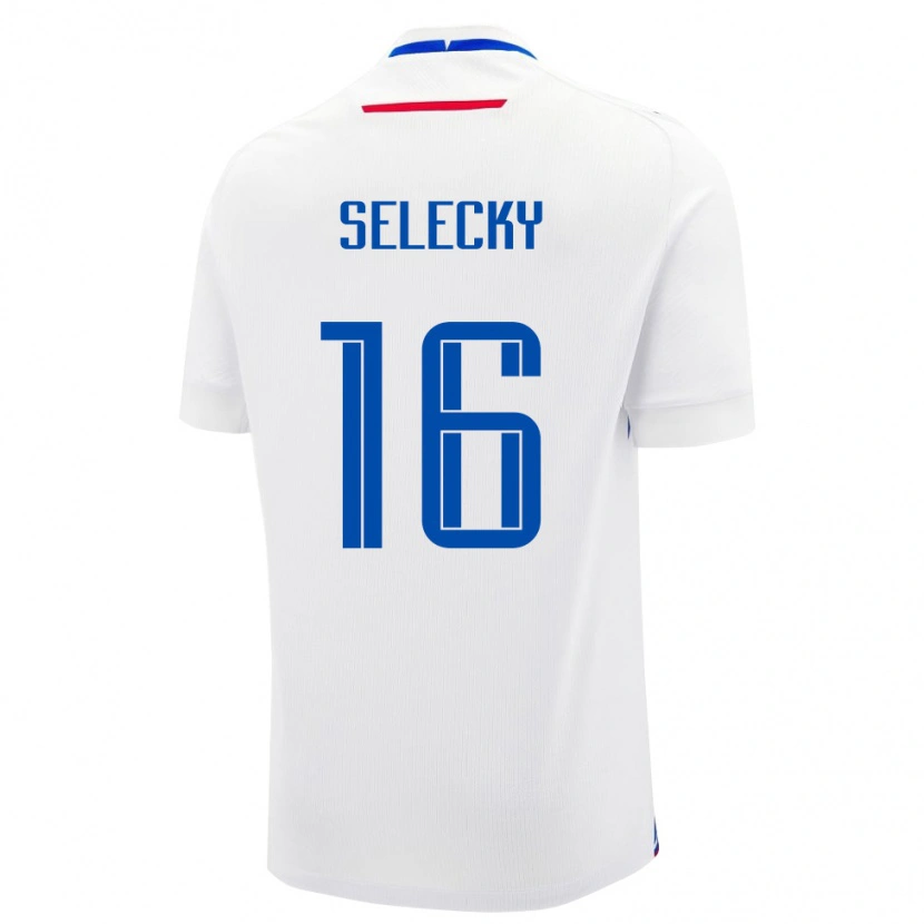 Danxen Kid Slovakia Alexander Selecky #16 White Away Jersey 24-26 T-Shirt