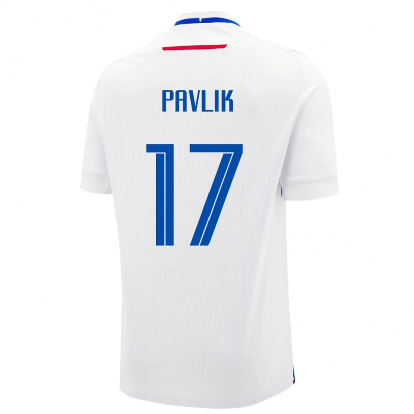 Danxen Kid Slovakia Samuel Pavlik #17 White Away Jersey 24-26 T-Shirt