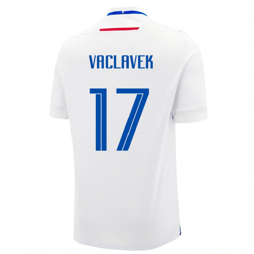 Danxen Kid Slovakia Marko Vaclavek #17 White Away Jersey 24-26 T-Shirt