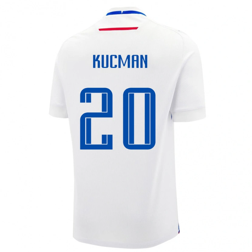 Danxen Kid Slovakia Marcel Kucman #20 White Away Jersey 24-26 T-Shirt