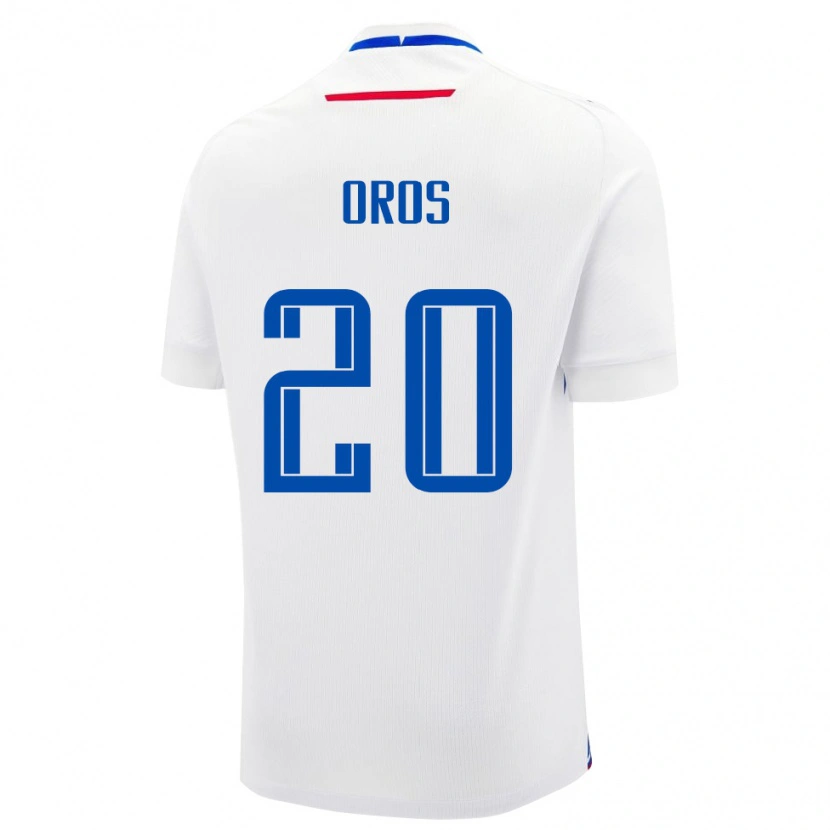 Danxen Kid Slovakia Adam Oros #20 White Away Jersey 24-26 T-Shirt