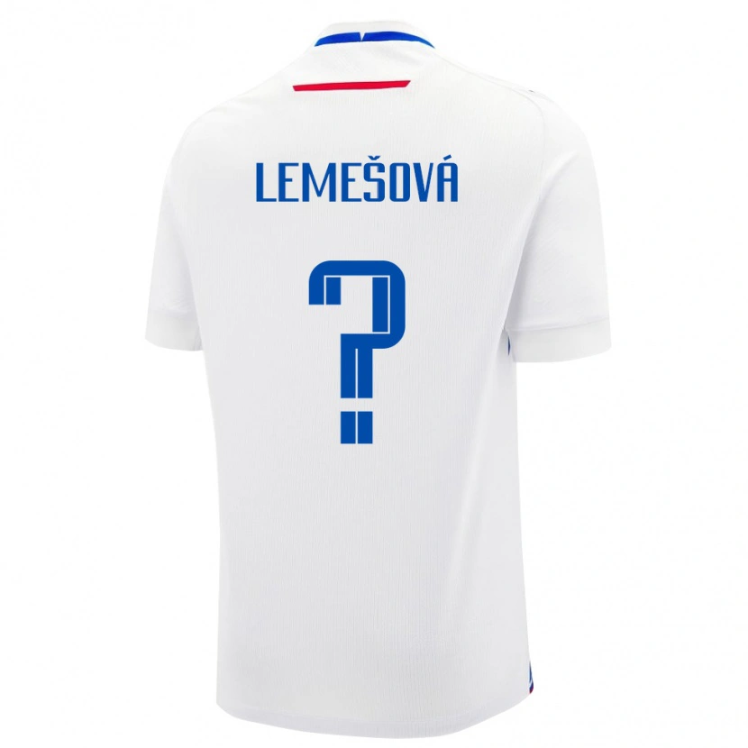 Danxen Kid Slovakia Diana Lemešová #0 White Away Jersey 24-26 T-Shirt