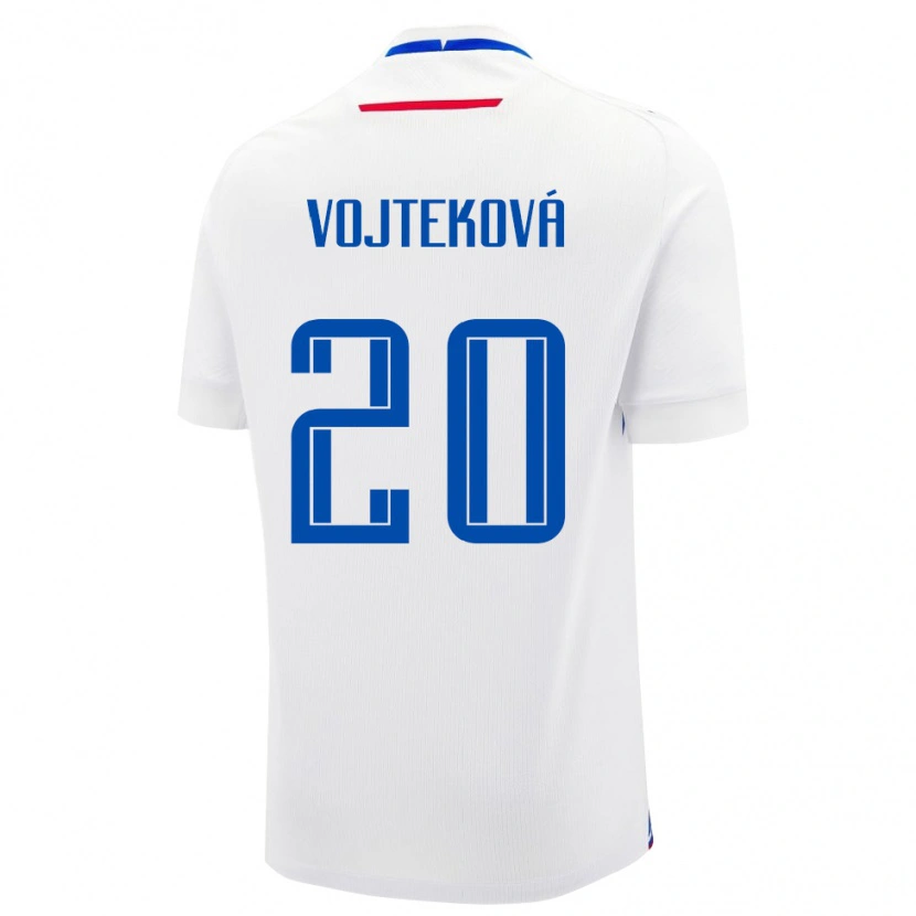 Danxen Kid Slovakia Jana Vojteková #20 White Away Jersey 24-26 T-Shirt