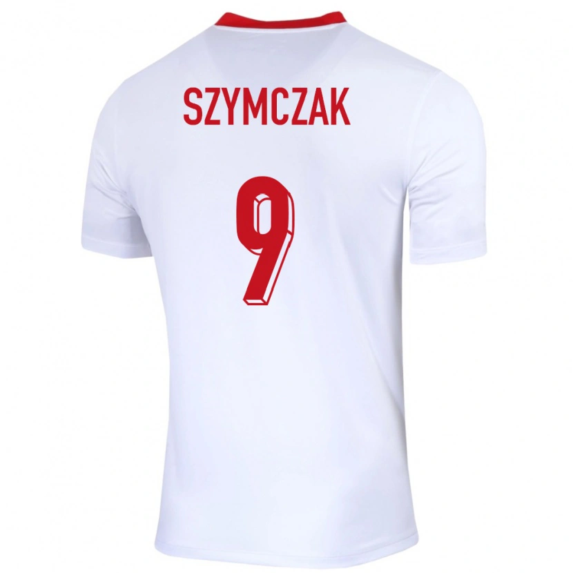 Danxen Men Poland Filip Szymczak #9 White Home Jersey 24-26 T-Shirt