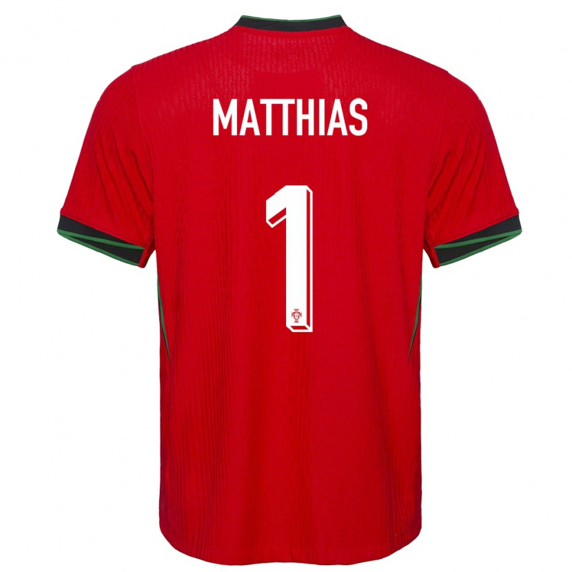 Danxen Men Portugal Matthias Da Silva #1 Red Home Jersey 24-26 T-Shirt