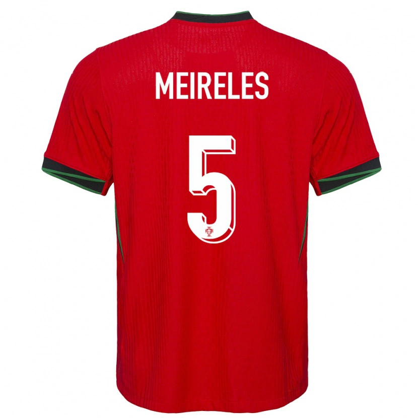 Danxen Men Portugal Afonso Meireles #5 Red Home Jersey 24-26 T-Shirt