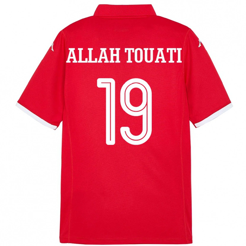 Danxen Men Tunisia Amen Allah Touati #19 Red Home Jersey 24-26 T-Shirt