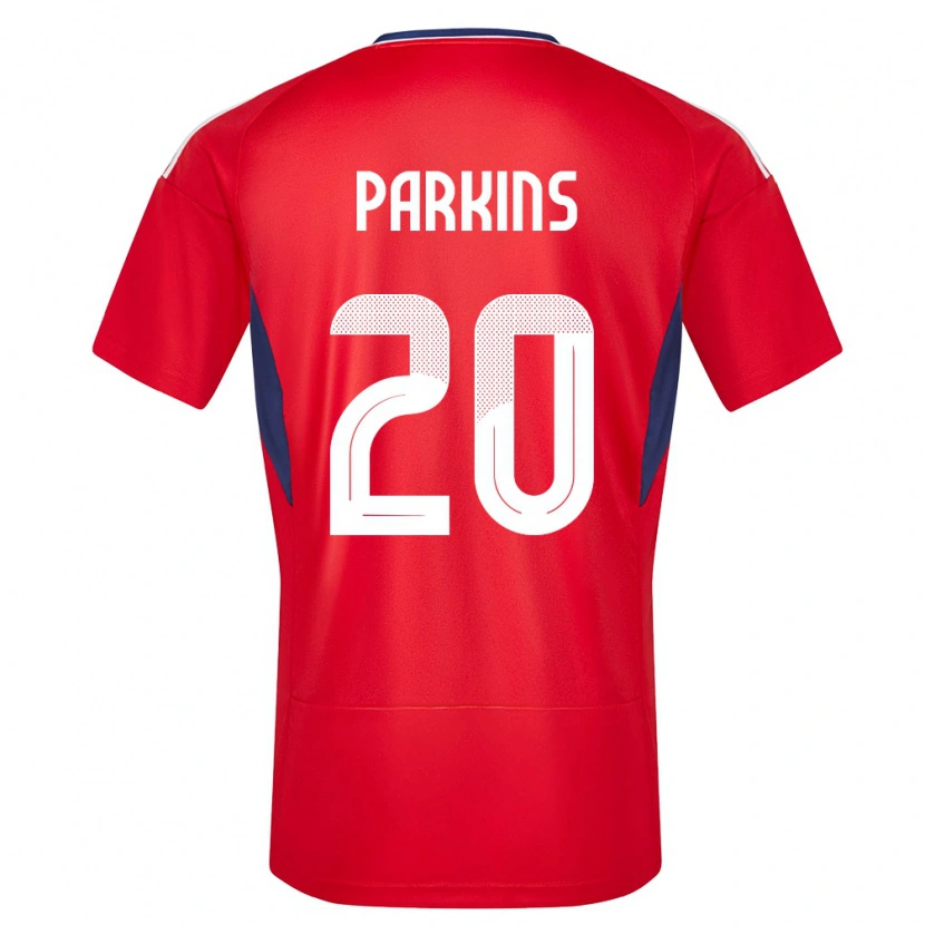 Danxen Men Costa Rica Rashir Parkins #20 Red Home Jersey 24-26 T-Shirt