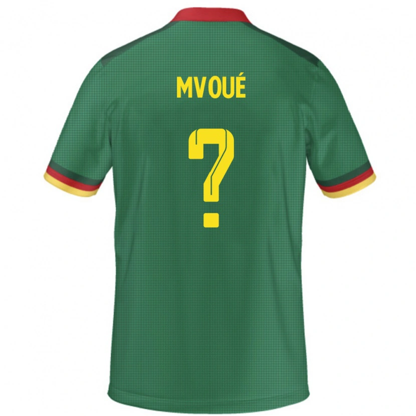 Danxen Men Cameroon Steve Mvoué #0 Green Home Jersey 24-26 T-Shirt