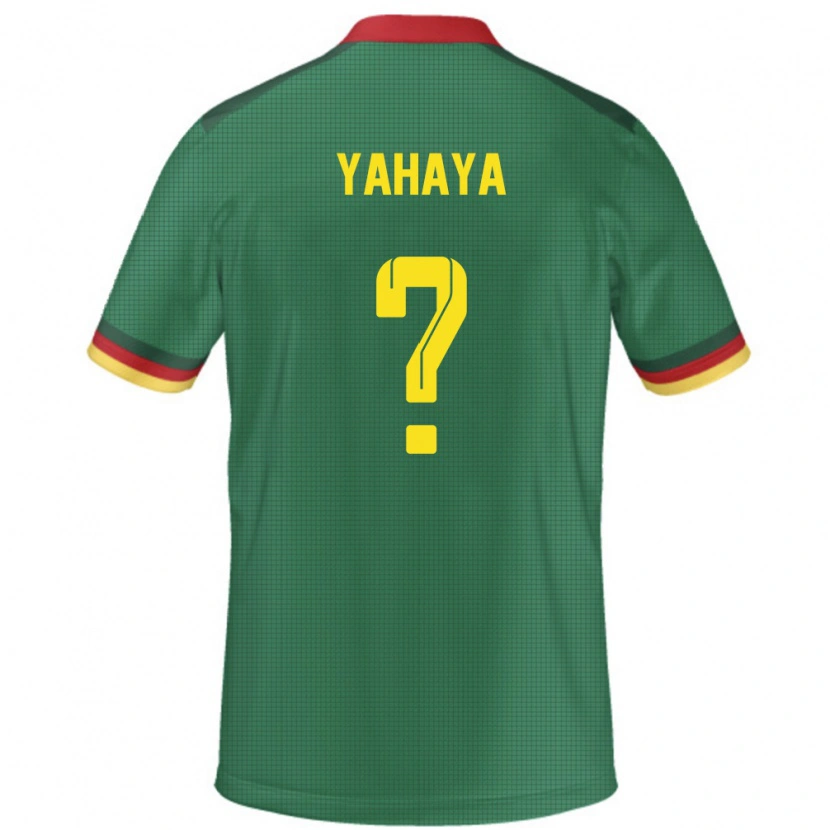 Danxen Men Cameroon Abdoulaye Yahaya #0 Green Home Jersey 24-26 T-Shirt