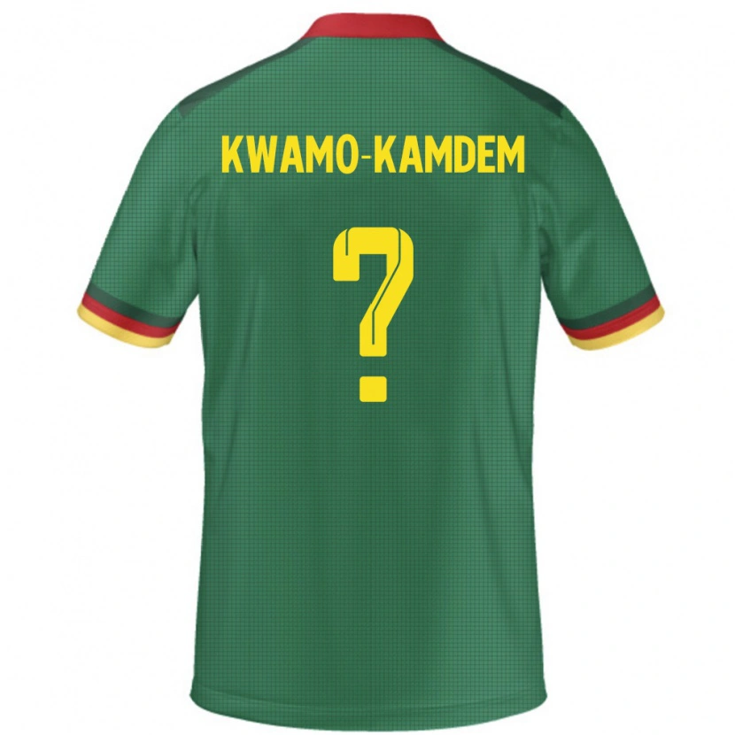 Danxen Men Cameroon Jerome Noel Kwamo-Kamdem #0 Green Home Jersey 24-26 T-Shirt