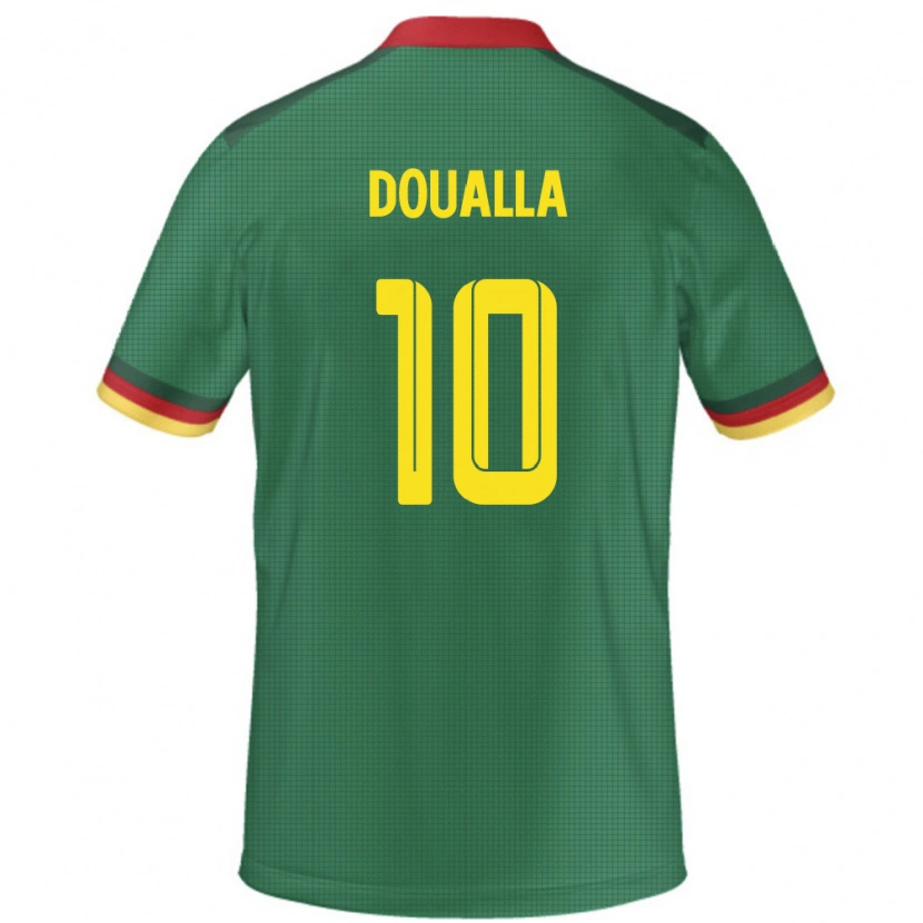 Danxen Men Cameroon Nathan Doualla #10 Green Home Jersey 24-26 T-Shirt