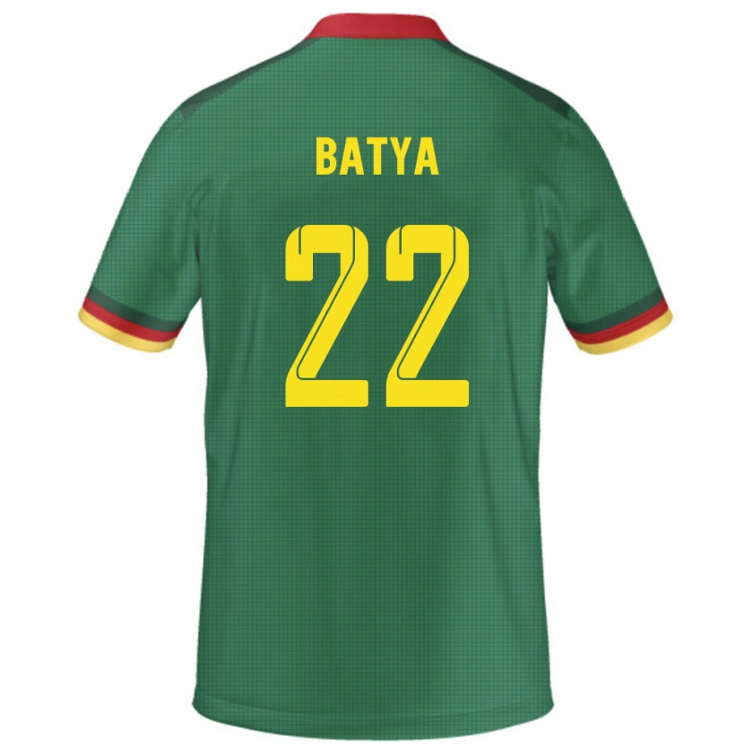 Danxen Men Cameroon Michaela Batya #22 Green Home Jersey 24-26 T-Shirt