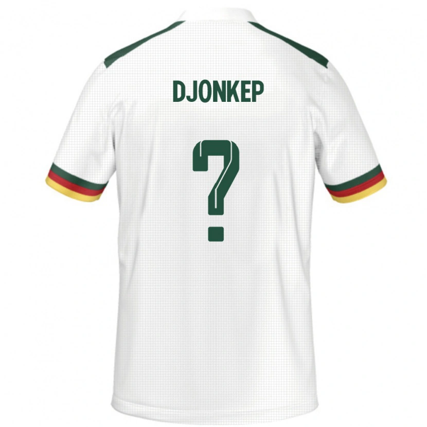 Danxen Men Cameroon Harisson Djonkep #0 White Away Jersey 24-26 T-Shirt