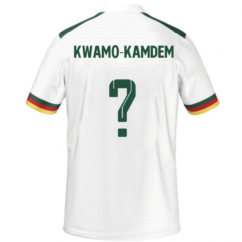 Danxen Men Cameroon Jerome Noel Kwamo-Kamdem #0 White Away Jersey 24-26 T-Shirt