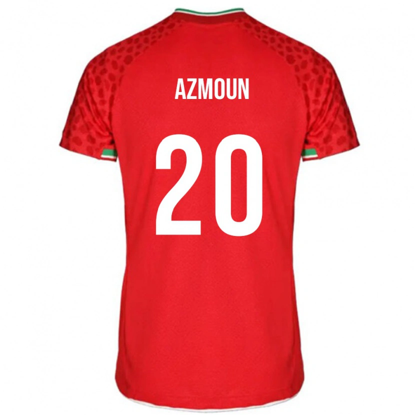 Danxen Men Iran Sardar Azmoun #20 Red Away Jersey 24-26 T-Shirt