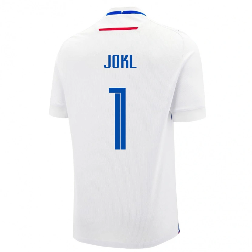 Danxen Men Slovakia Jakub Jokl #1 White Away Jersey 24-26 T-Shirt