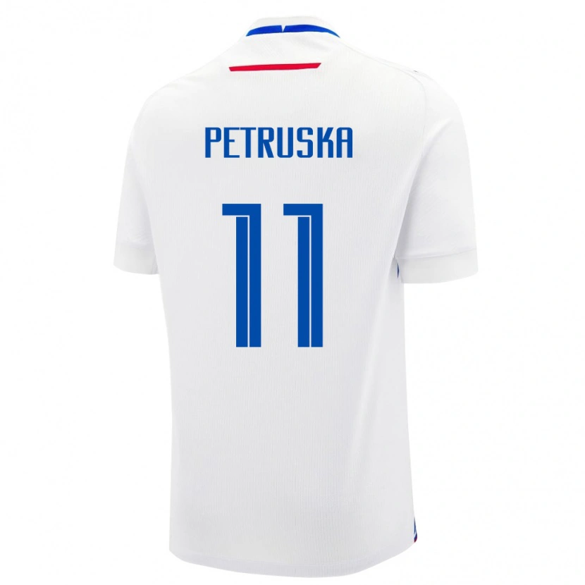 Danxen Men Slovakia Robert Petruska #11 White Away Jersey 24-26 T-Shirt