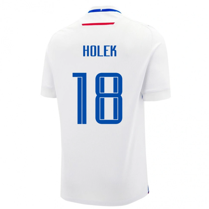 Danxen Men Slovakia Jakub Holek #18 White Away Jersey 24-26 T-Shirt