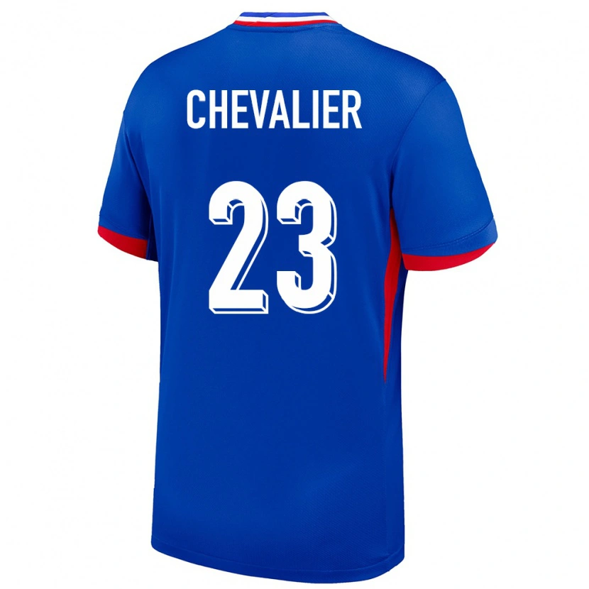 Danxen Women France Lucas Chevalier #23 Blue Home Jersey 24-26 T-Shirt