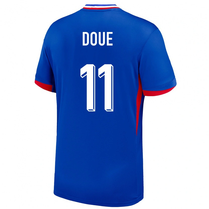 Danxen Women France Désiré Doué #11 Blue Home Jersey 24-26 T-Shirt