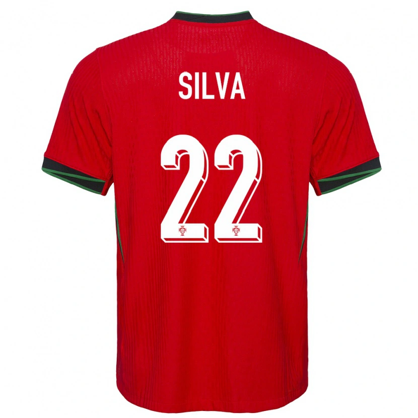 Danxen Women Portugal Rui Silva #22 Red Home Jersey 24-26 T-Shirt