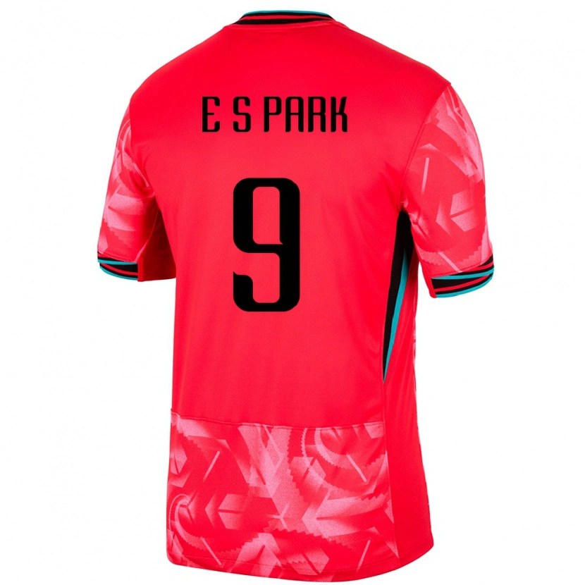 Danxen Women South Korea Park Eun Sun #9 Red Home Jersey 24-26 T-Shirt