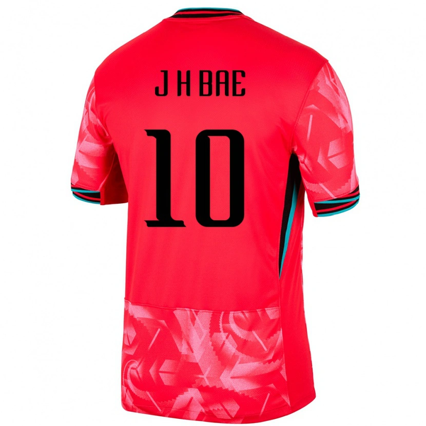 Danxen Women South Korea Bae Joon Ho #10 Red Home Jersey 24-26 T-Shirt