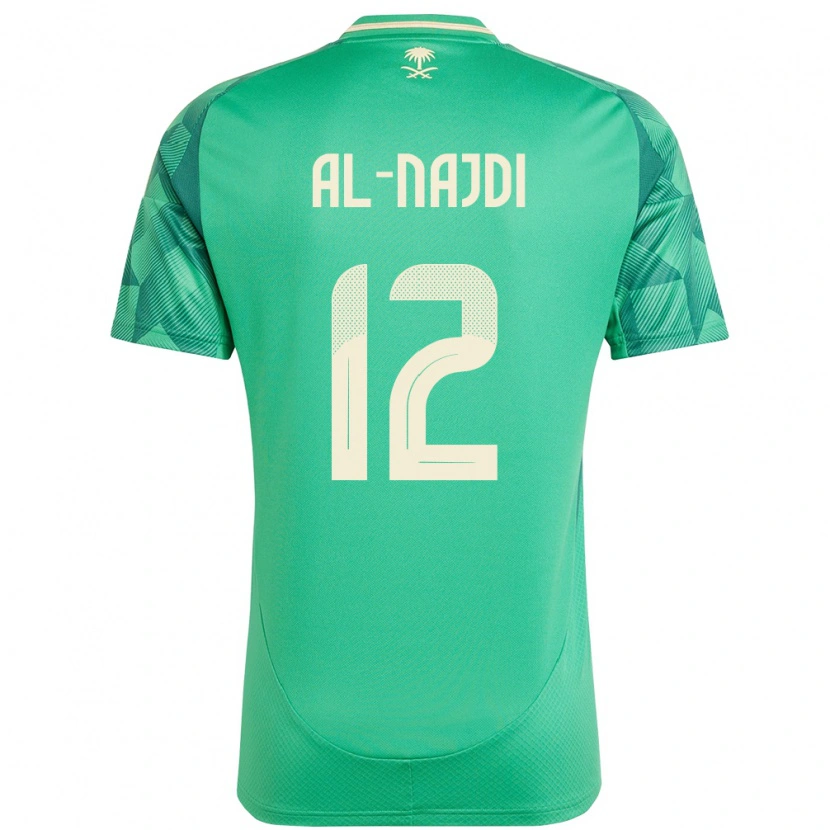 Danxen Women Saudi Arabia Salem Al-Najdi #12 Green Home Jersey 24-26 T-Shirt