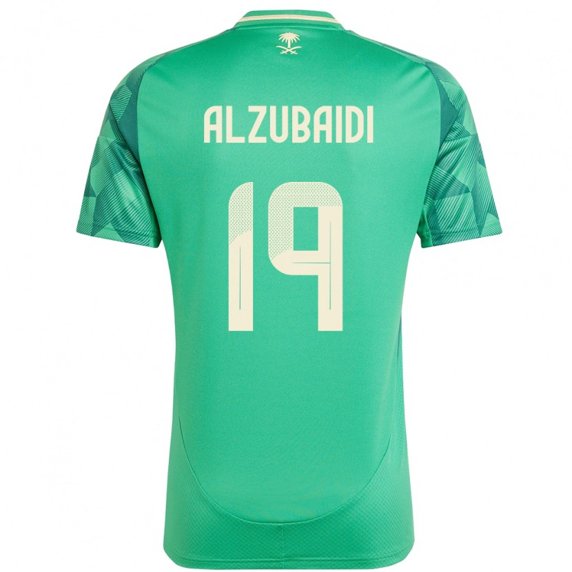 Danxen Women Saudi Arabia Yaseen Alzubaidi #19 Green Home Jersey 24-26 T-Shirt