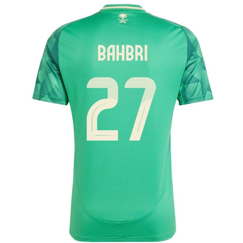 Danxen Women Saudi Arabia Hatan Bahbri #27 Green Home Jersey 24-26 T-Shirt