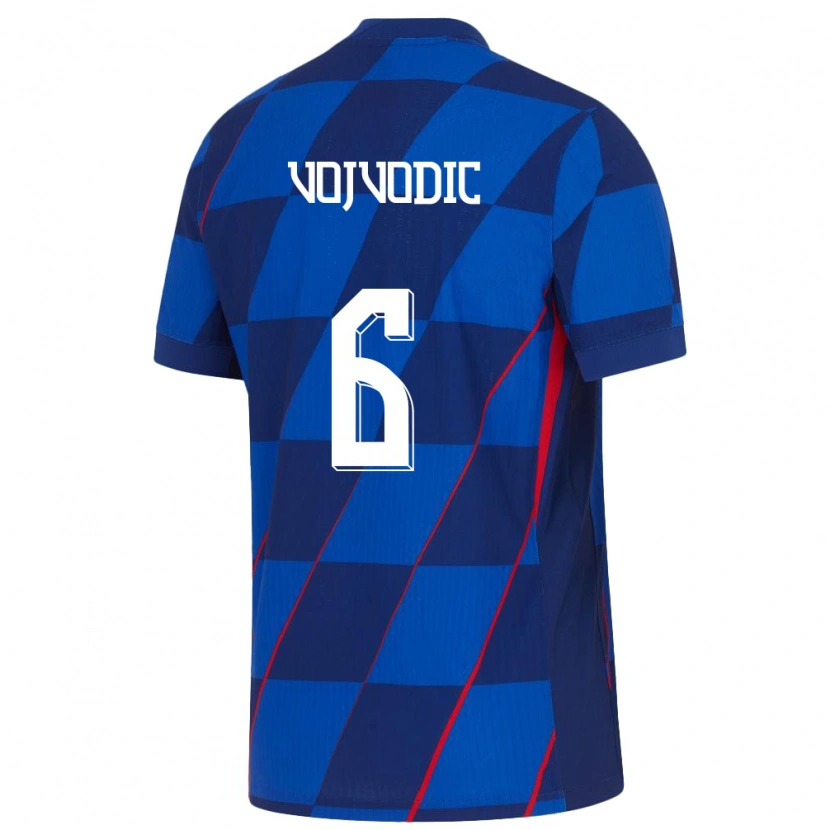 Danxen Women Croatia Roko Vojvodic #6 Blue Away Jersey 24-26 T-Shirt