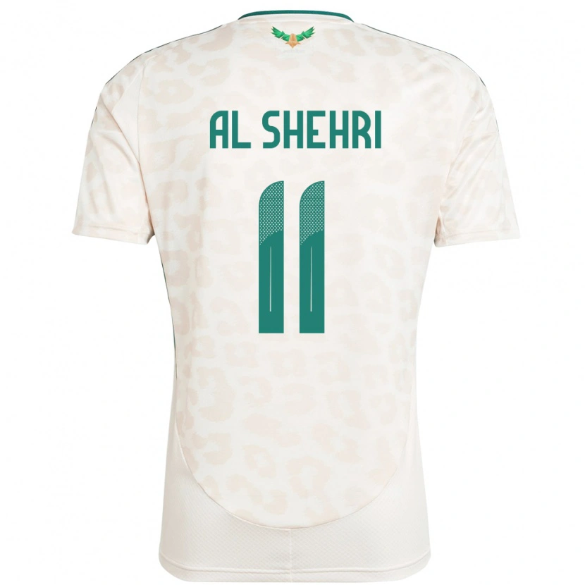 Danxen Women Saudi Arabia Saleh Al-Shehri #11 White Away Jersey 24-26 T-Shirt