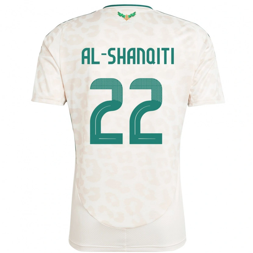 Danxen Women Saudi Arabia Hamed Al-Shanqiti #22 White Away Jersey 24-26 T-Shirt