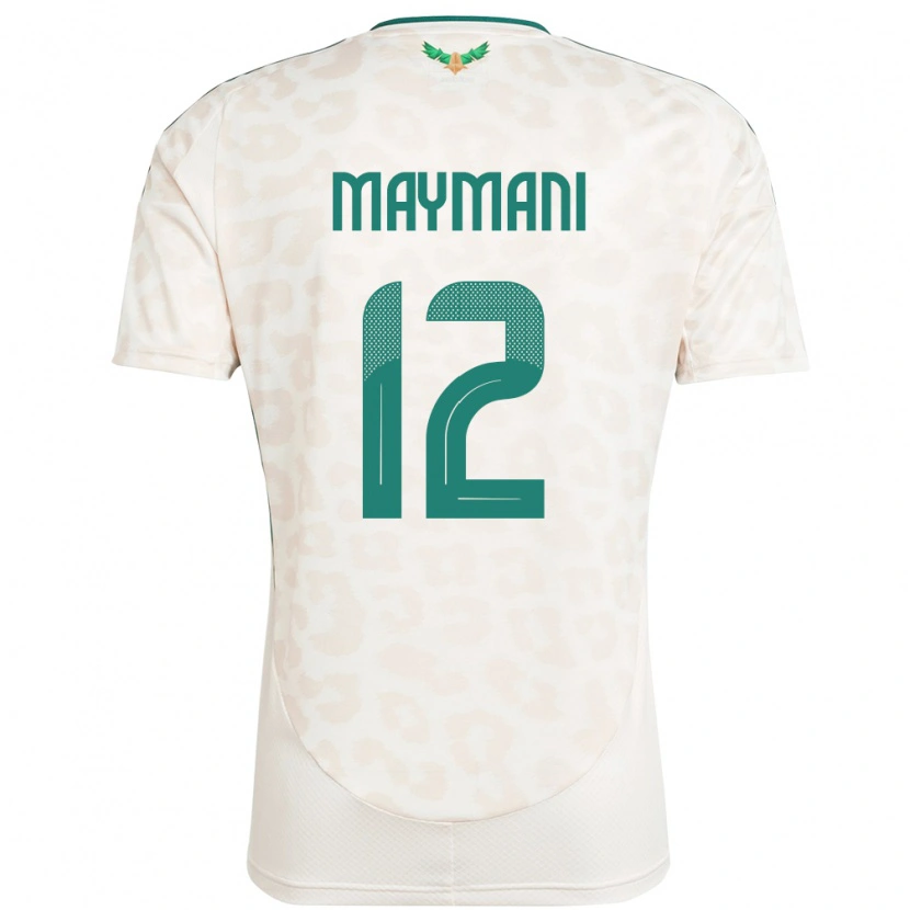 Danxen Women Saudi Arabia Ammar Maymani #12 White Away Jersey 24-26 T-Shirt