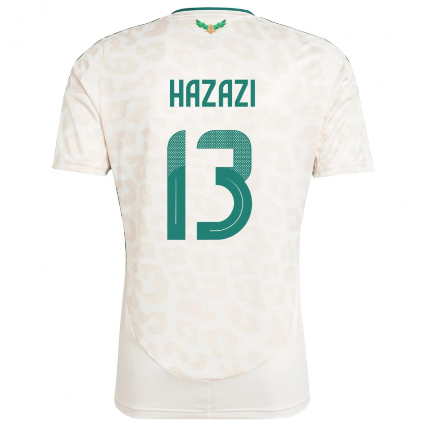 Danxen Women Saudi Arabia Bassam Hazazi #13 White Away Jersey 24-26 T-Shirt