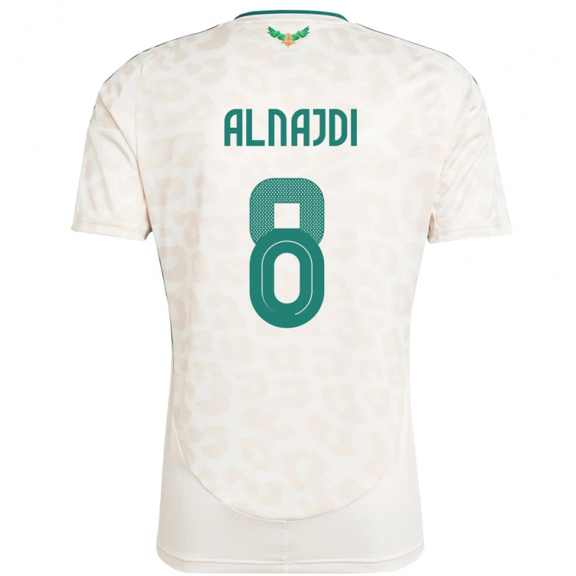 Danxen Women Saudi Arabia Salem Alnajdi #8 White Away Jersey 24-26 T-Shirt