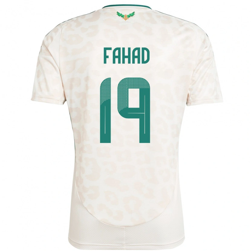 Danxen Women Saudi Arabia Fahad Al Muwallad #19 White Away Jersey 24-26 T-Shirt