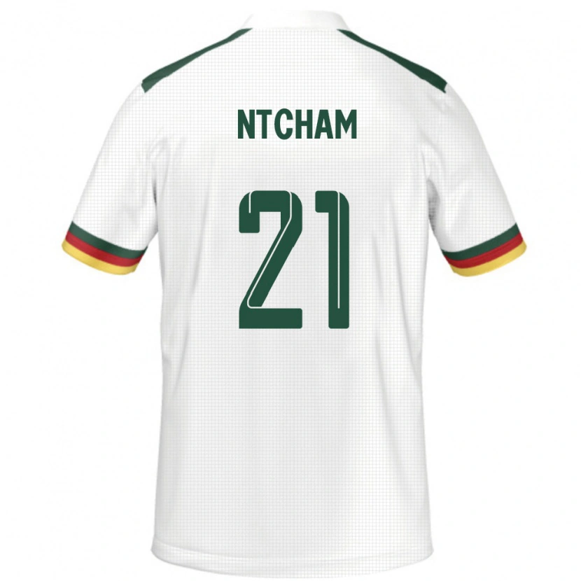 Danxen Women Cameroon Olivier Ntcham #21 White Away Jersey 24-26 T-Shirt