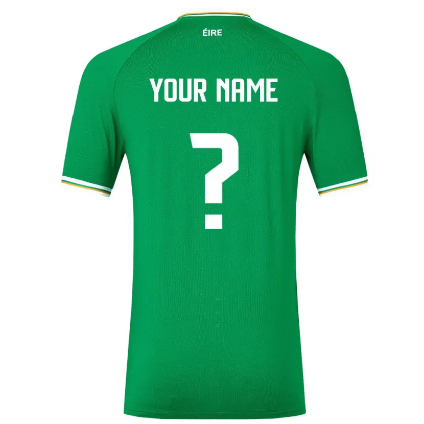 Danxen Kid Ireland Your Name #0 Green Home Jersey 24-26 T-Shirt