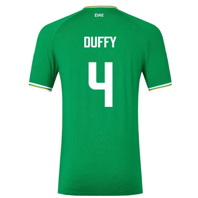 Danxen Kid Ireland Shane Duffy #4 Green Home Jersey 24-26 T-Shirt